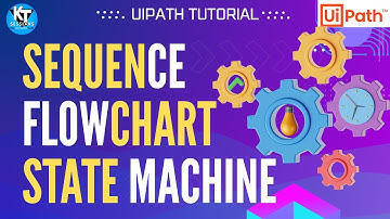 Workflows Types in UiPath | Sequence | Flowchart | State Machine | UiPath Tutorial for Beginners