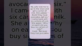 The Most Literal Husband Ever