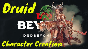 D&D (5e): Character Creation, Druid