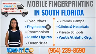 Mobile Fingerprinting in South Florida