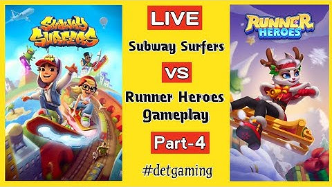 Unstoppable Endless Subway Surfers vs Runner Heroes Gameplay Part-4