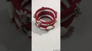 🌼customize bangle set making✨✨#order#customized#handmade#viral#post#shorts#bangleset#Durgaalankaar