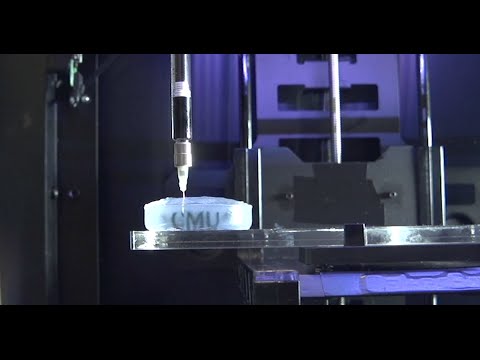 Adam Feinberg Demonstrates 3-D Bioprinting Process