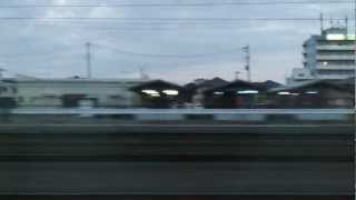 2012.3.3 E657系泉→勝田側面車窓2/2 特急復興いわきフラガール号上り