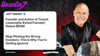 Celebrity Jeff C. Snider — Founder to Acquirer: Fundraising, GTM & Soft-Landing in the US Net Worth