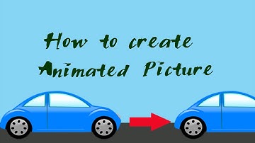 How to create Animated Pictures or gif images in photoshop