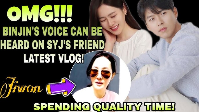 OMG! BINJIN SPENDING QUALITY TIME WITH SON YE JIN'S FRIEND? THEIR VOICES  CAN BE HEARD IN THE VIDEO❤️ - YouTube