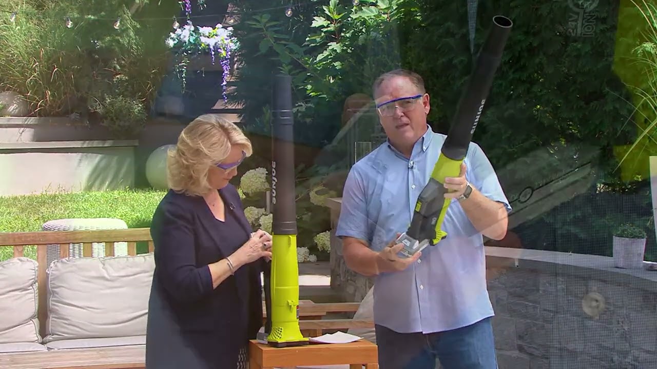 Sun Joe 24V Cordless Air Turbine Jet Blower with Battery on QVC