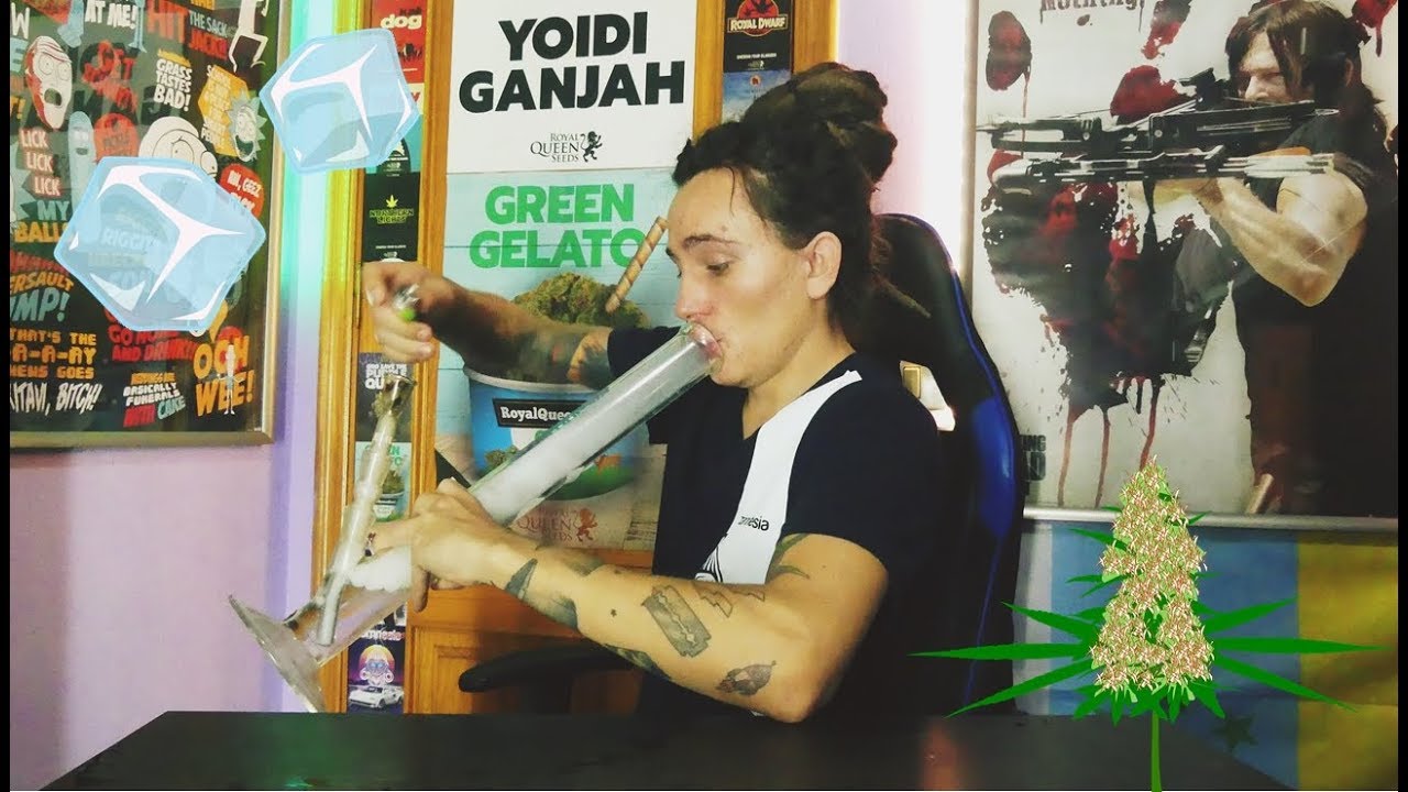 COMO USAR UN BONG CON HIELO