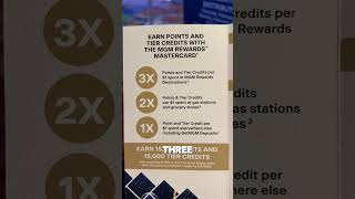 Maximize Your Tier Credits with this MGM Mastercard Bonus #casino #jackpot #gambling #gamblingtips