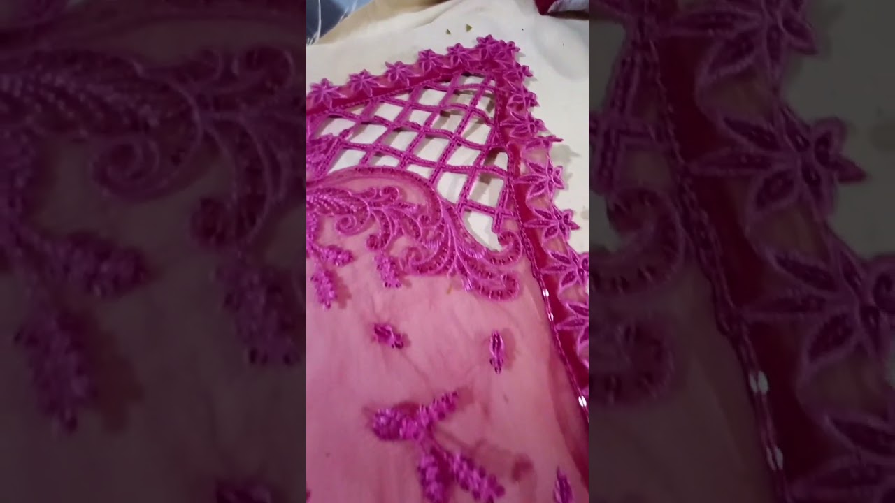 Chiffon Dupatta and Shirt after stitching look  ( m naveed tailor ) kohat