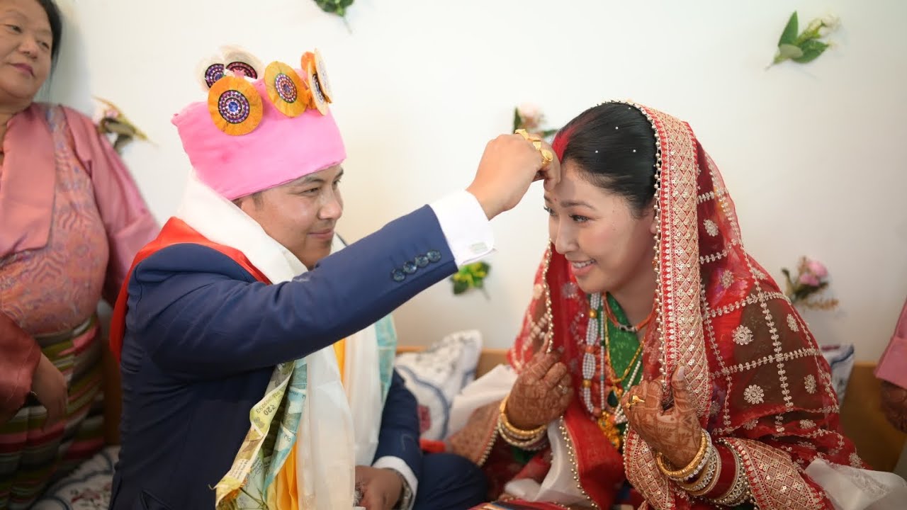 Ankush weds nonzin lahauli/khampa marriage 🥳🫶