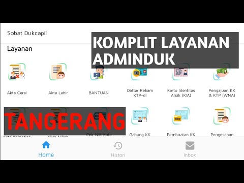 CARA MEMBUAT KK, KTP, AKTA SECARA ONLINE 2022 DI KOTA TANGERANG