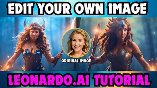 How to Edit Your Own Image in Leonardo Ai (Leonardo Ai Tutorial)