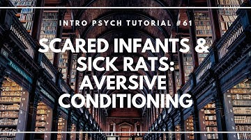 Scared Infants and Sick Rats: Aversive Conditioning (Intro Psych Tutorial #61)