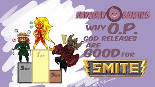 Top 5 Reasons Why Op God Releases Are Good For Smite Season 3 Raijin Edition