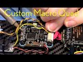 Custom FPV Macro Quad Build // Part 3 - FC, camera, VTX, GPS // Chill soldering session