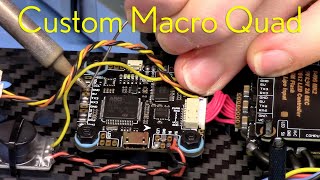 Custom FPV Macro Quad Build // Part 3 - FC, camera, VTX, GPS // Chill soldering session