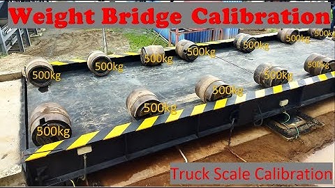 ⚖️ **Weight Bridge Calibration – Correcting Truck Scale Errors and Ensuring Accurate Readings!** ⚖️.