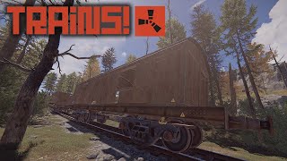 Above Ground Trains - Rust May Update 2022