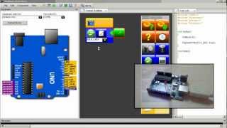 Arduino MiniBloq (visual programmer) Video v2.0 (same, better audio)