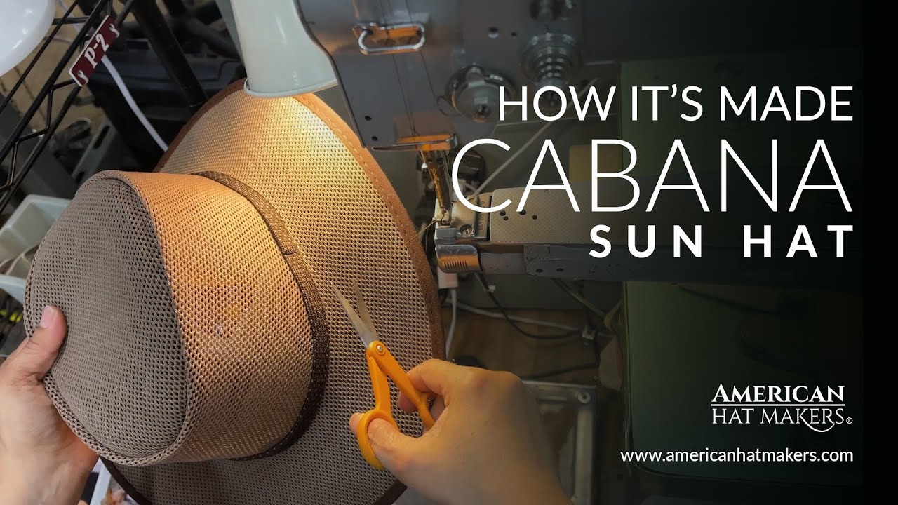 How it's Made - The Cabana Mesh Sun Hat