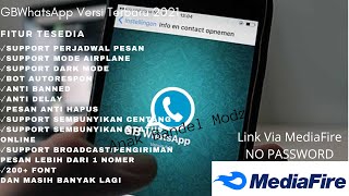 GBWhatsApp terbaru 2021 Perbaikan Bug Download||No Password & File MediaFire screenshot 5