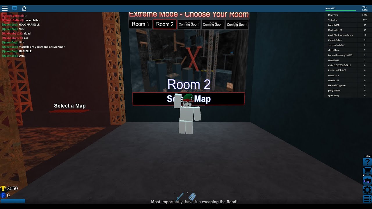Roblox Flood Escape Extreme Room 2 Shortcut Youtube - roblox flood escape extreme