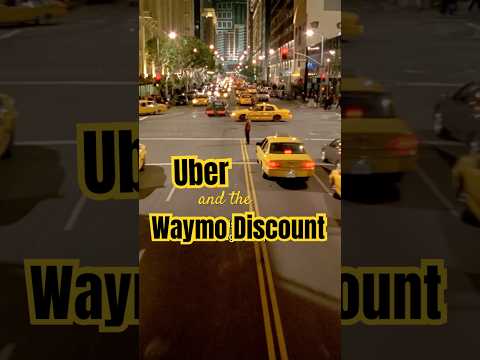 Uber and the Waymo Discount #waymo #uber #business #economics #rideshare #autonomous