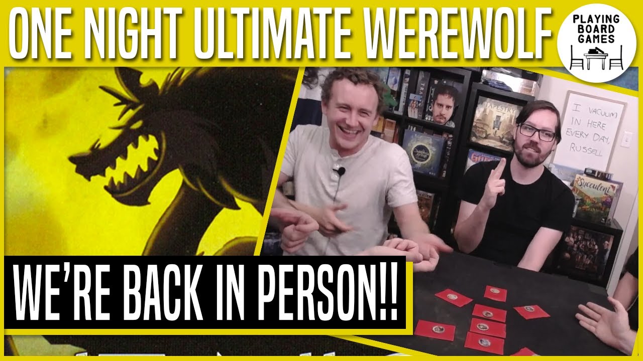 One Night Ultimate Werewolf (2014) - Meeple Like Us