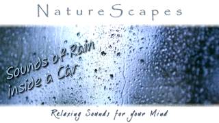 🎧 RAIN SOUNDS INSIDE A CAR... Soothing Sounds of Rain for Relaxing, Meditation & Tinnitus Relief by Sounds by Knight 12,792 views 11 years ago 20 minutes