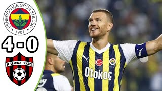 Fenerbahçe vs Spartak Trnava 4-0 Europa Conference League 2023 Breaking News