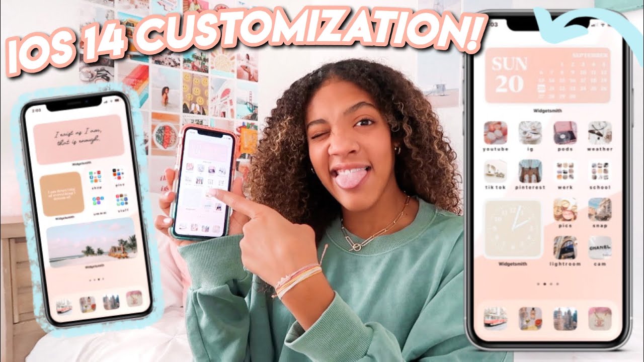 how to customize your iphone with IOS 12! widgets and custom app icons