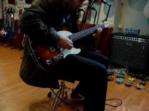 NS Guitar Workshop 3-Tone Sunburst Tele with Don M...