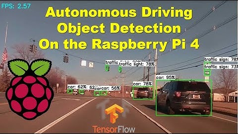 Autonomous Driving Object Detection on the Raspberry Pi 4!