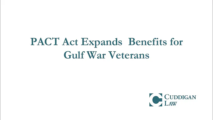 Expanded VA Benefits for Gulf War Veterans