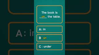 English Quiz A2 | Modal Verbs, Prepositions & Past Simple