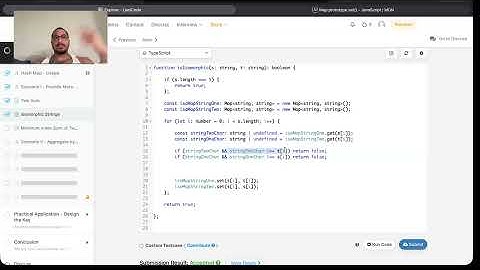 Programming some Leetcode: Isomorphic strings using hashmaps and hash sets