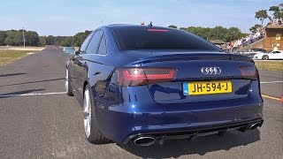 Audi S6 4.0 V8 TFSI Limousine vs Ferrari FF vs Ferrari 488 Spider