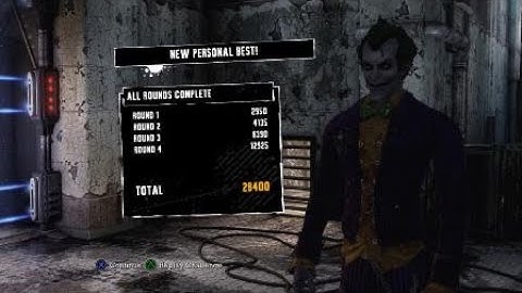 Batman Return to Arkham Challenge Mode - Maximum Punishment
