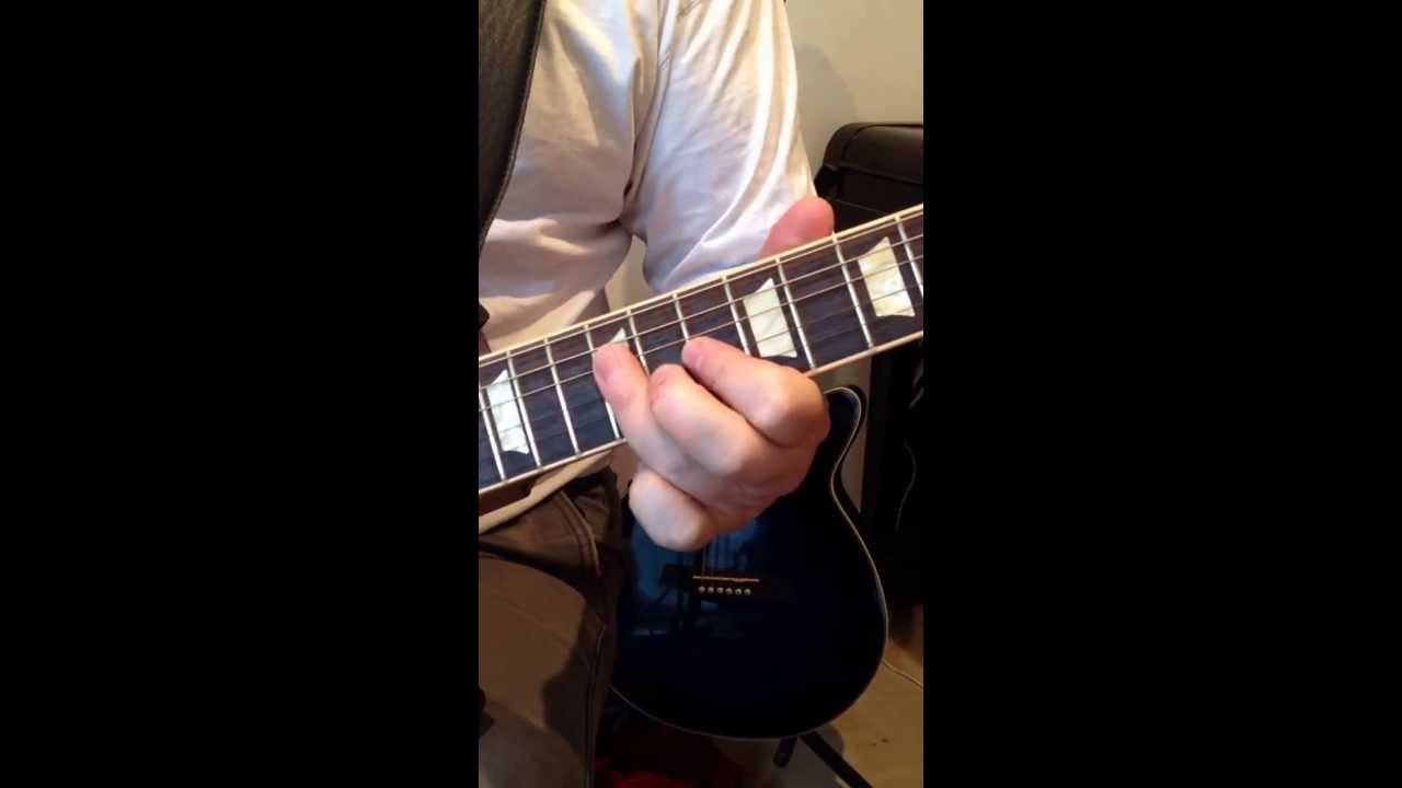 Bark at the Moon solo (slow) played by Luke Deacon