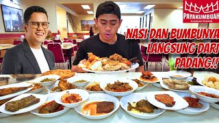 MUKBANG NASI PADANG PAYAKUMBUAH VIRAL PUNYA ARIEF MUHAMMAD!!