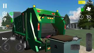 Trash Truck Simulator  Mengemudi Truk Sampah di Lingkungan Kota yang Luarbiasa menyenangkan screenshot 3