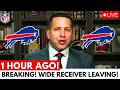 JUST CONFIRMED! BILLS LOSE STAR WIDE RECEIVER! HERE'S WHAT HAPPENED! BUFFALO BILLS NEWS