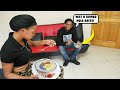 Giving My Boyfriend A Baby Plate For Dinner *epic reaction*