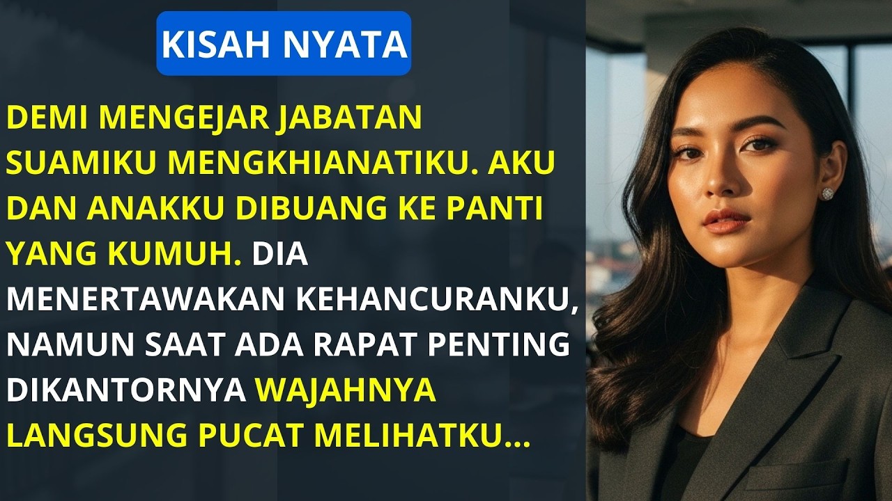 SELINGKUH DEMI KARIR, SUAMI MALU TUJUH TURUNAN SAAT ISTRI MUNCUL DI DEPAN REKAN KERJANYA!