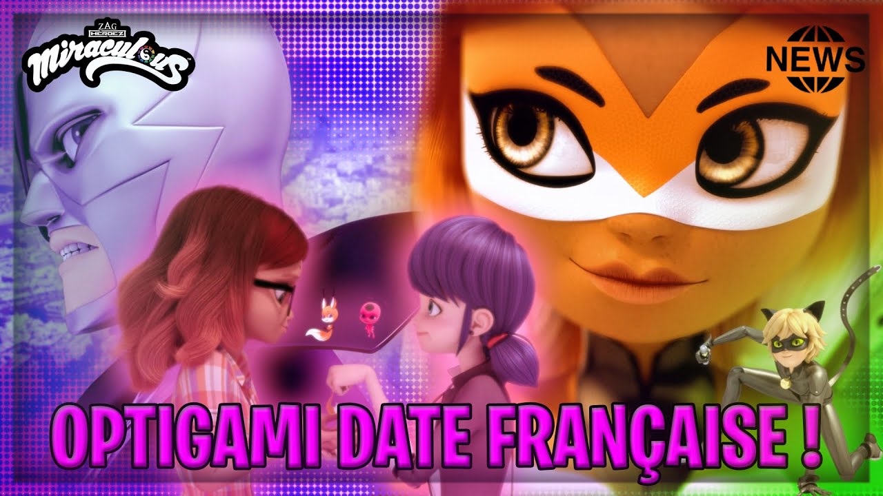 OPTIGAMI DATE DE SORTIE FRANÇAISE ! - MIRACULOUS SAISON 4 ! - YouTube