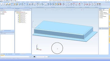 PreView HiCAD 2018 SP2 - 3D Schnitte bei Kantblechen