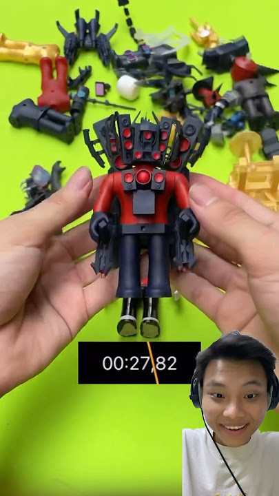 Lắp Ráp Titan Speaker Man Siêu Tốc Độ #toys #lego #diy @DaFuqBoom