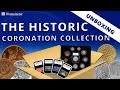 Unboxing a complete set of 1953 coins and stamps